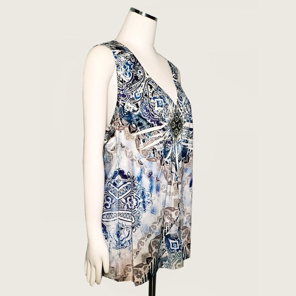 Apt. 9 Jeweled Top NWOT - Picture 5 of 9